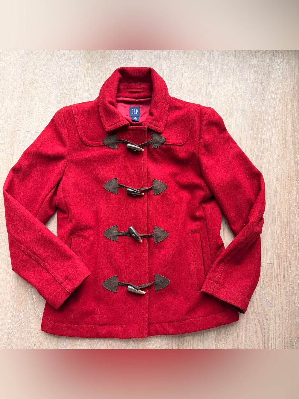 Vintage GAP wool blend duffle coat